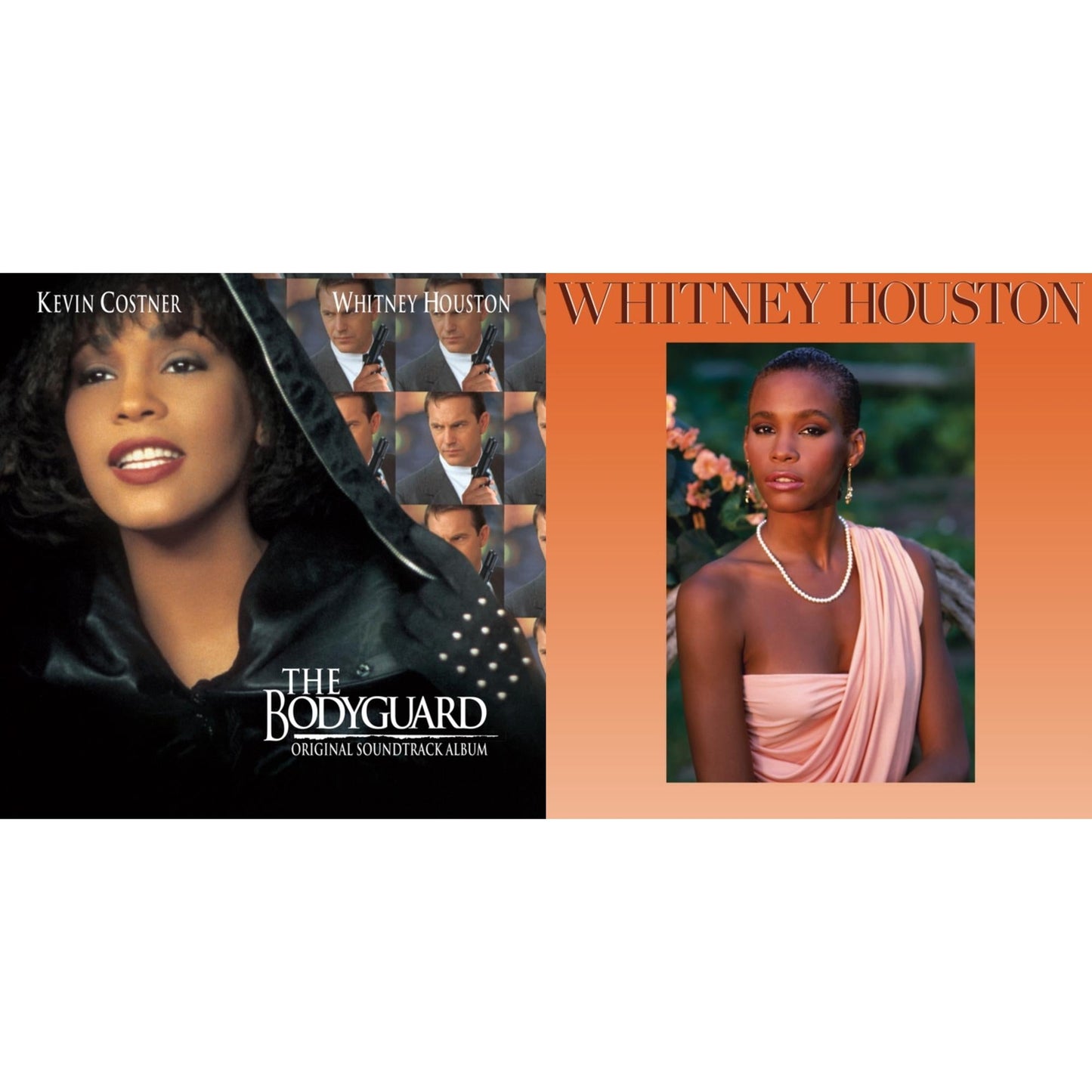 Whitney Houston - Bodyguard Ost & Whitney Houston - LP Vinyl Bundle