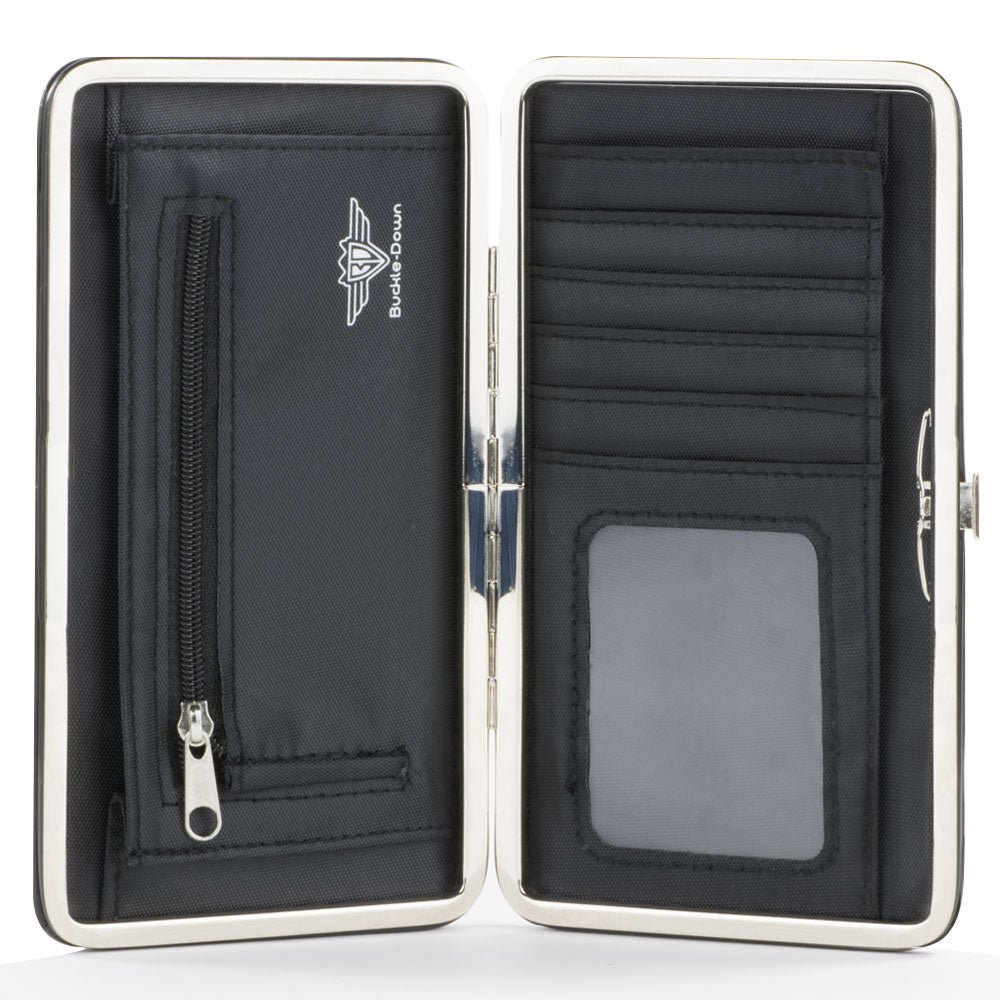 Grateful Dead Space Your Face Swirl Hinged Wallet