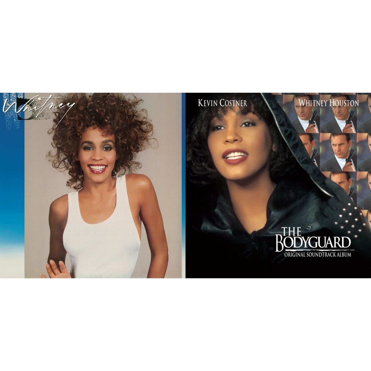 Whitney Houston - Bodyguard Ost & Whitney - LP Vinyl Bundle