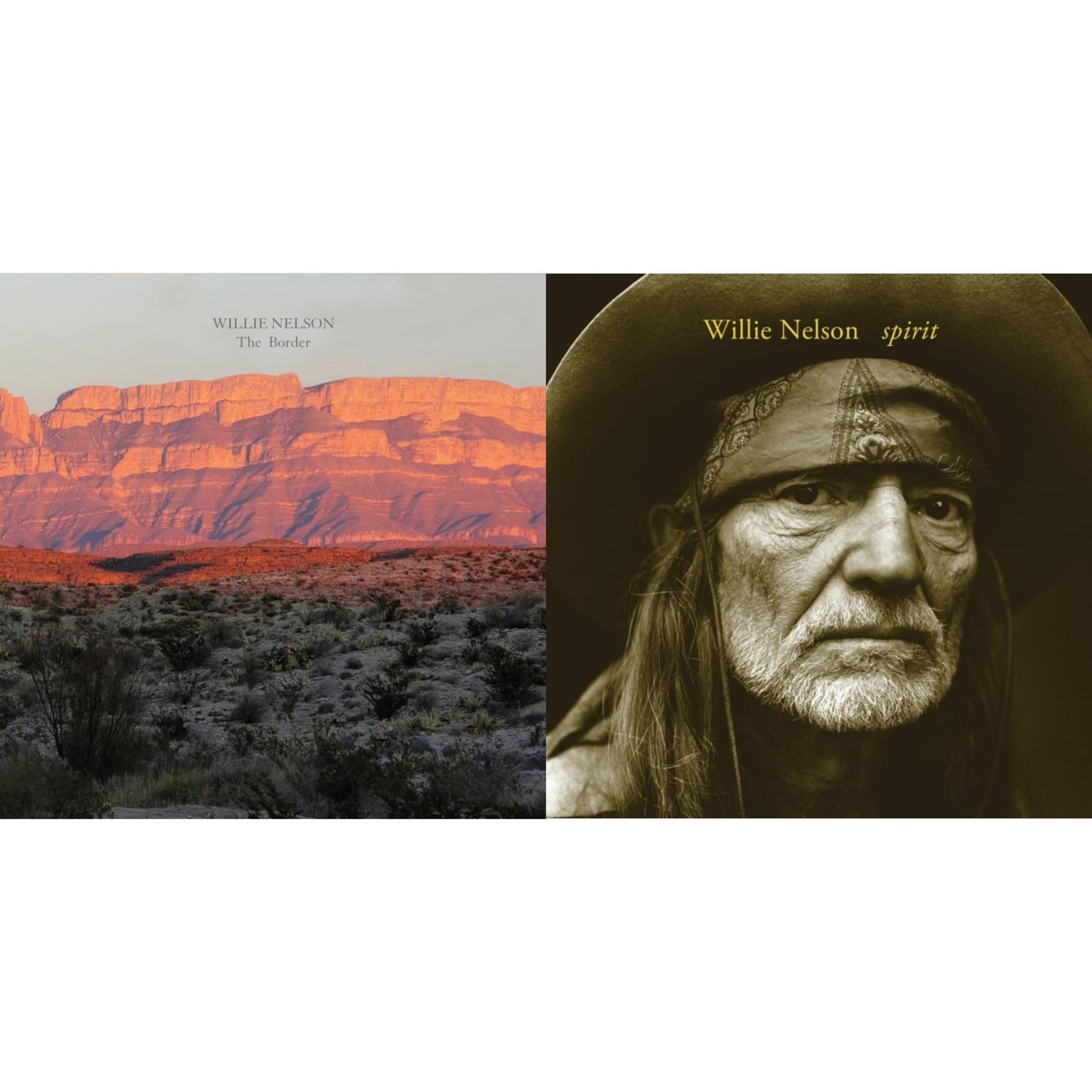 Willie Nelson - Border & Spirit (180G) - LP Vinyl Bundle