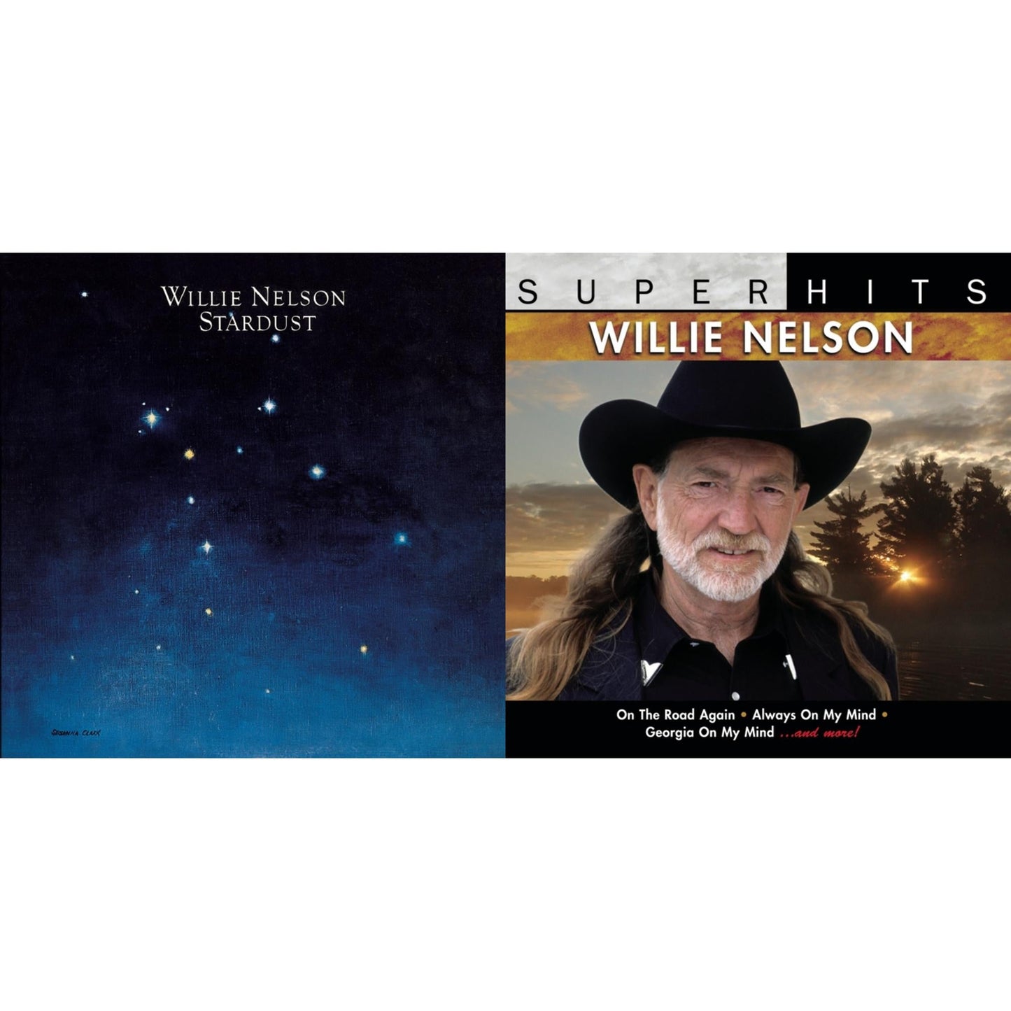 Willie Nelson - Stardust & Super Hits - CD Bundle