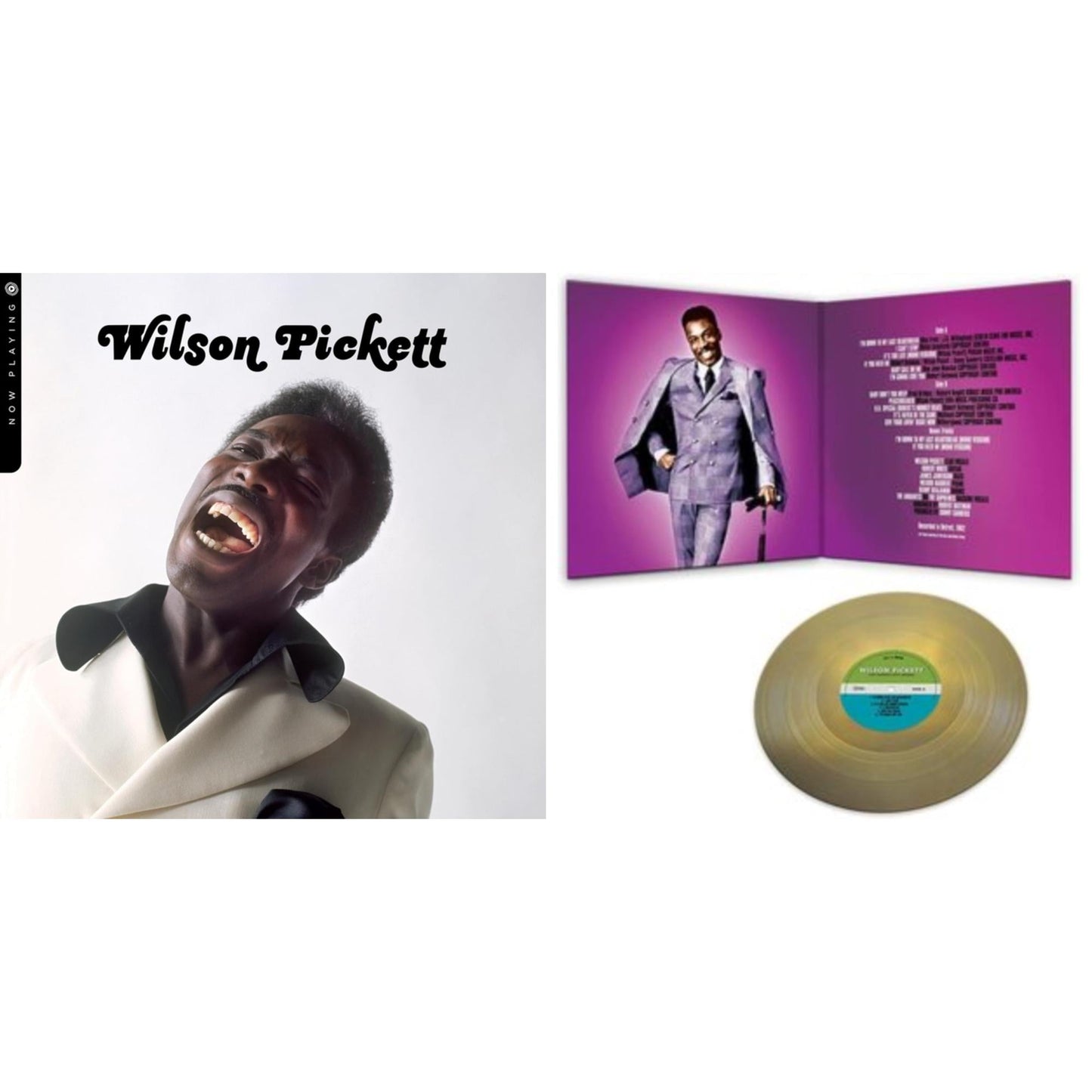 Wilson Pickett - Now Playing & Original Soul Shaker (Gold LP Vinyl)
