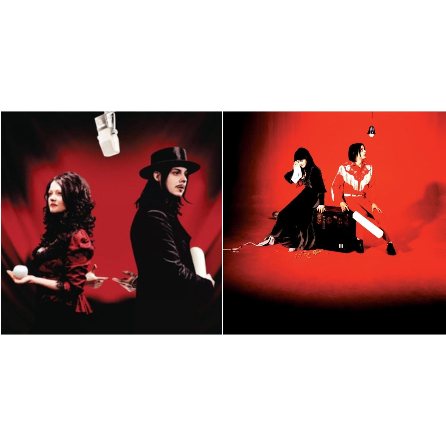 White Stripes - Get Behind Me Satan (2LP) & Elephant (2LP)