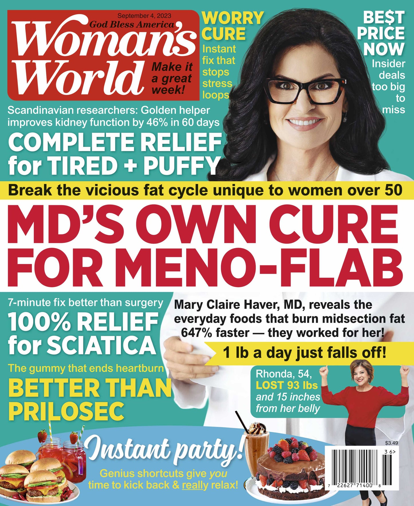 Woman's World - 09.04.23 MDs Own Cure for Meno Flab
