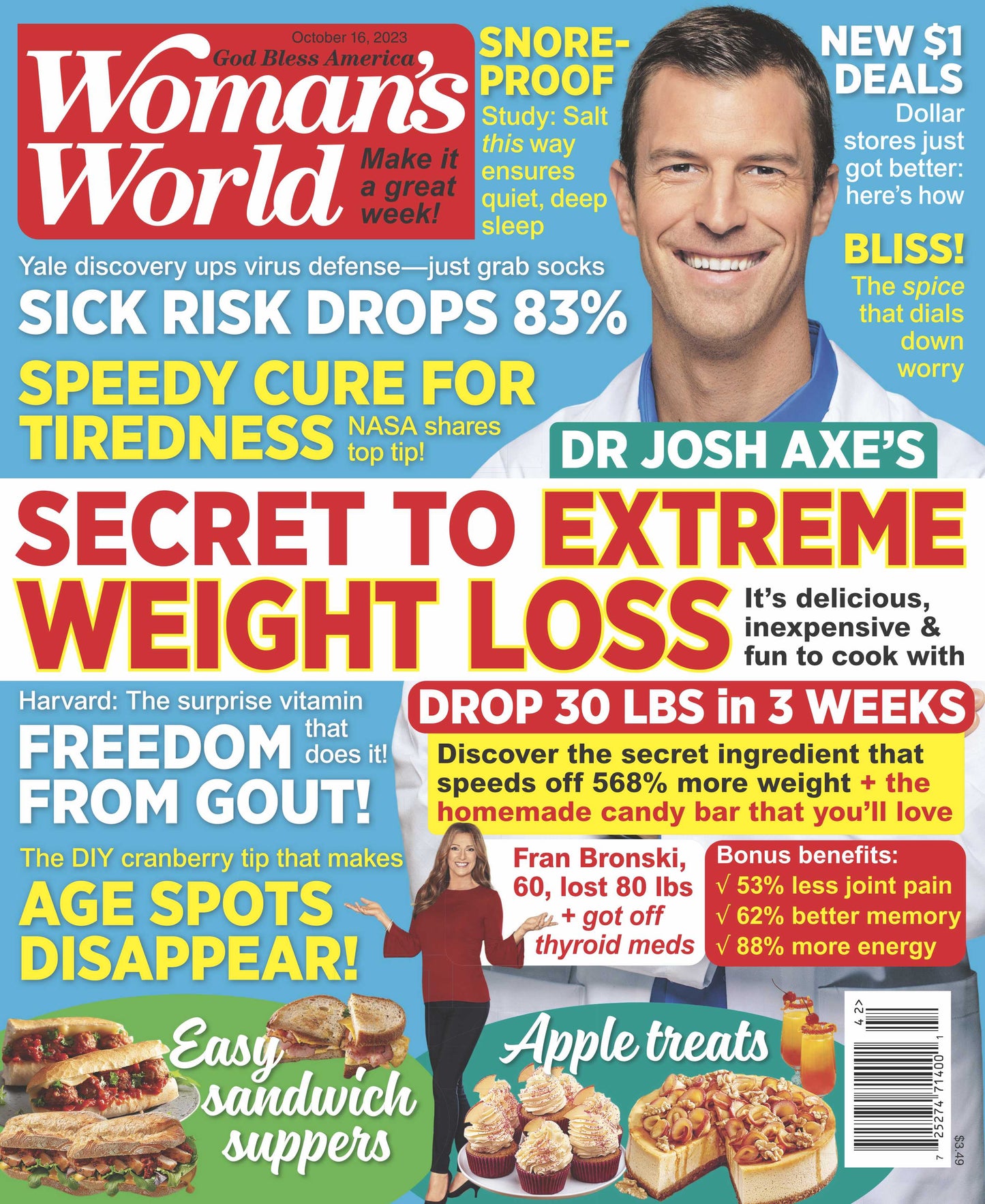 Woman's World - 10.16.23 Secrets to Extreme Weight Loss