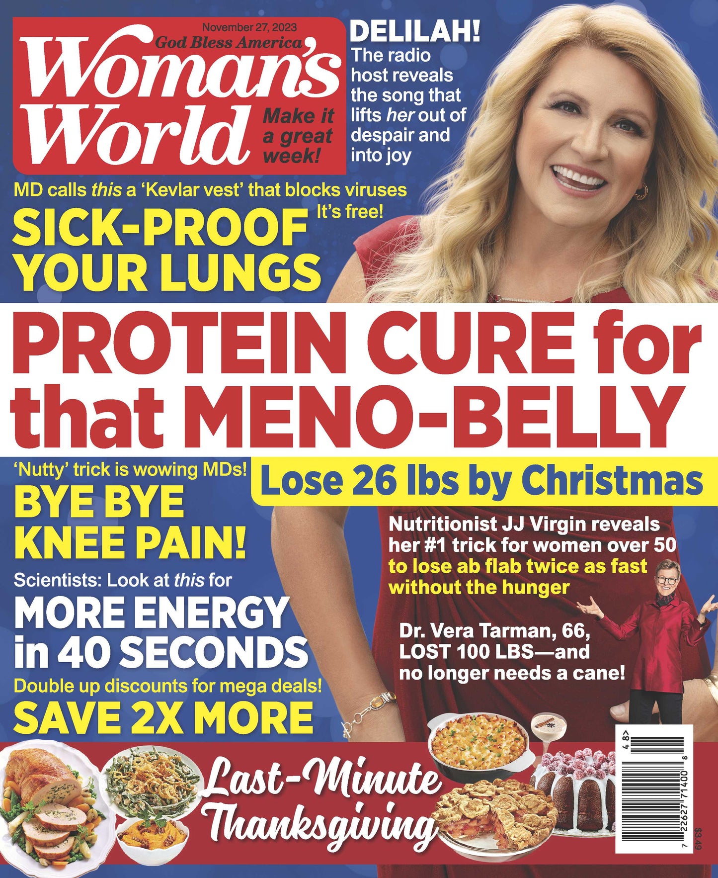 Woman's World - 11.27.23 Protein Cure for that Meno Belly