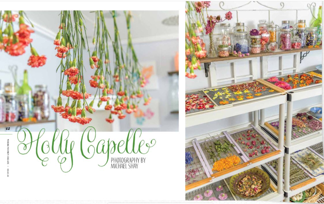 Where Women Create - Spring 2024: Inspiring Work Spaces, Artists, Instructors, Designers, Authors, Holly Capelle, Cara Fox, Geninne D Zlatkis, Rachna Gardodia, Sandy King, Art Of Business & More!