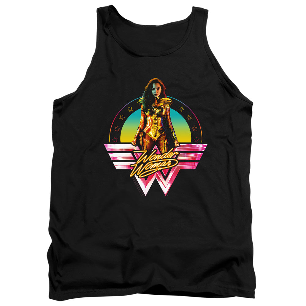 Wonder Woman 84 Color Pop Mens Tank Top Shirt Black Officially Licensed