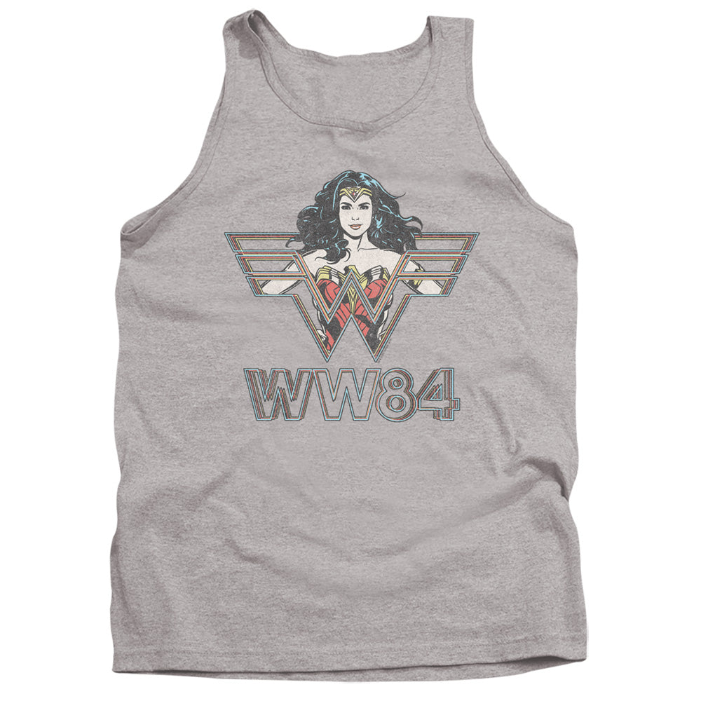 Wonder Woman 84 In Symbol Mens Tank Top Shirt Athletic Heather Officially Licensed
