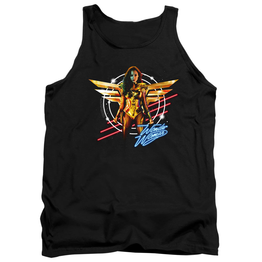 Wonder Woman 84 Space Poster Mens Tank Top Shirt Black Officially Licensed