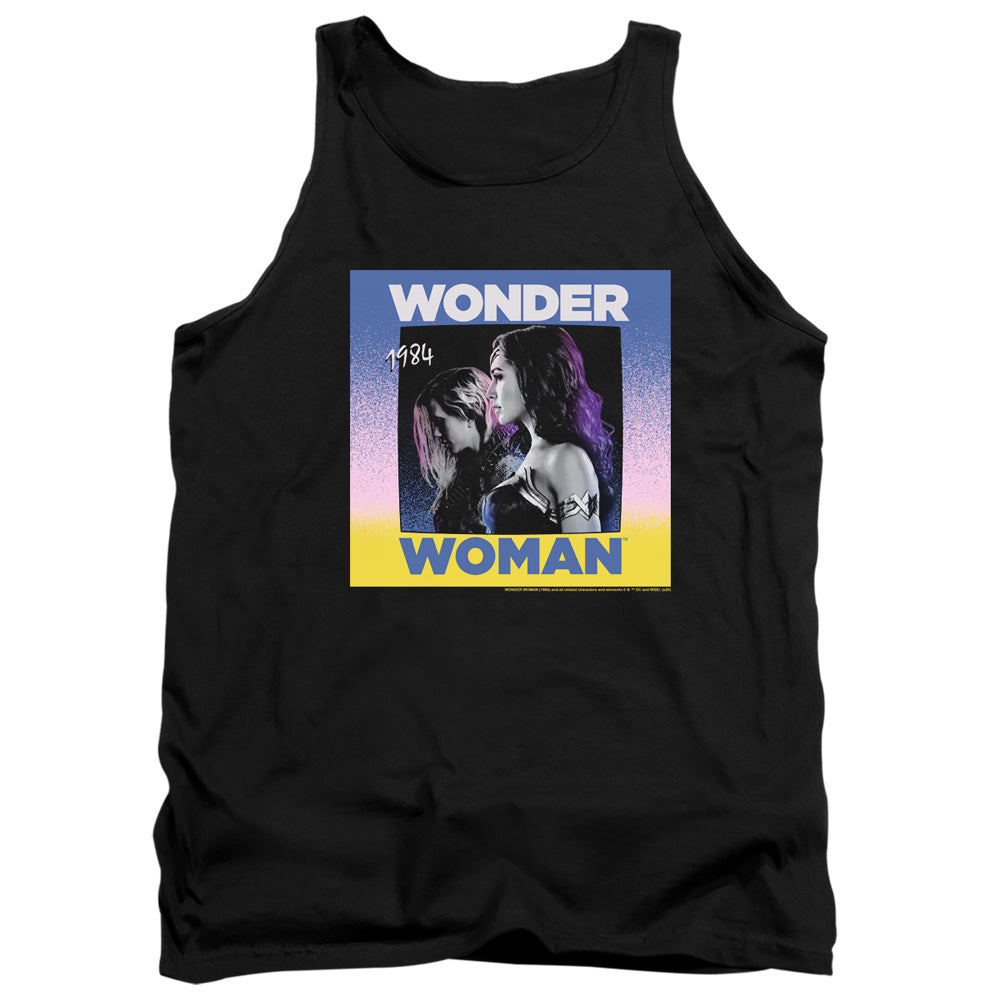 Wonder Woman 84 Wonder Duo Mens Tank Top Shirt Black Officially Licensed