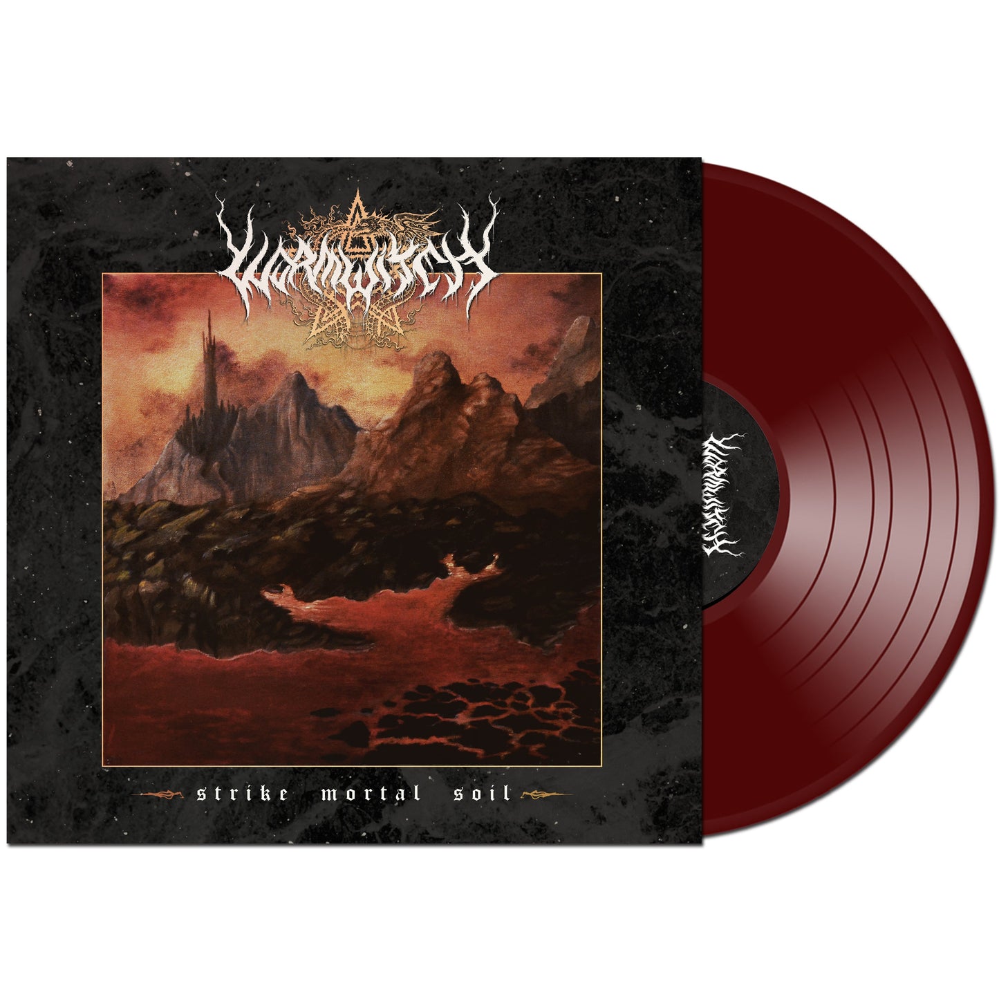 Wormwitch - Strike Mortal Soil - Red Wine LP Vinyl Record
