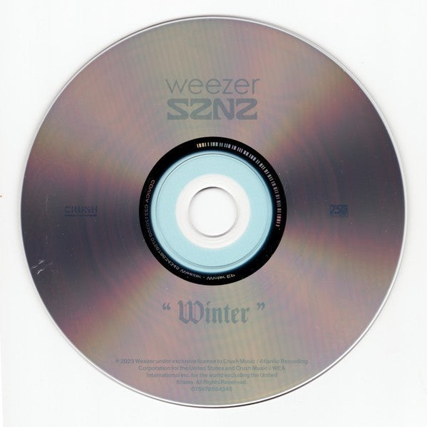 Weezer – SZNZ: Winter EP Music CD