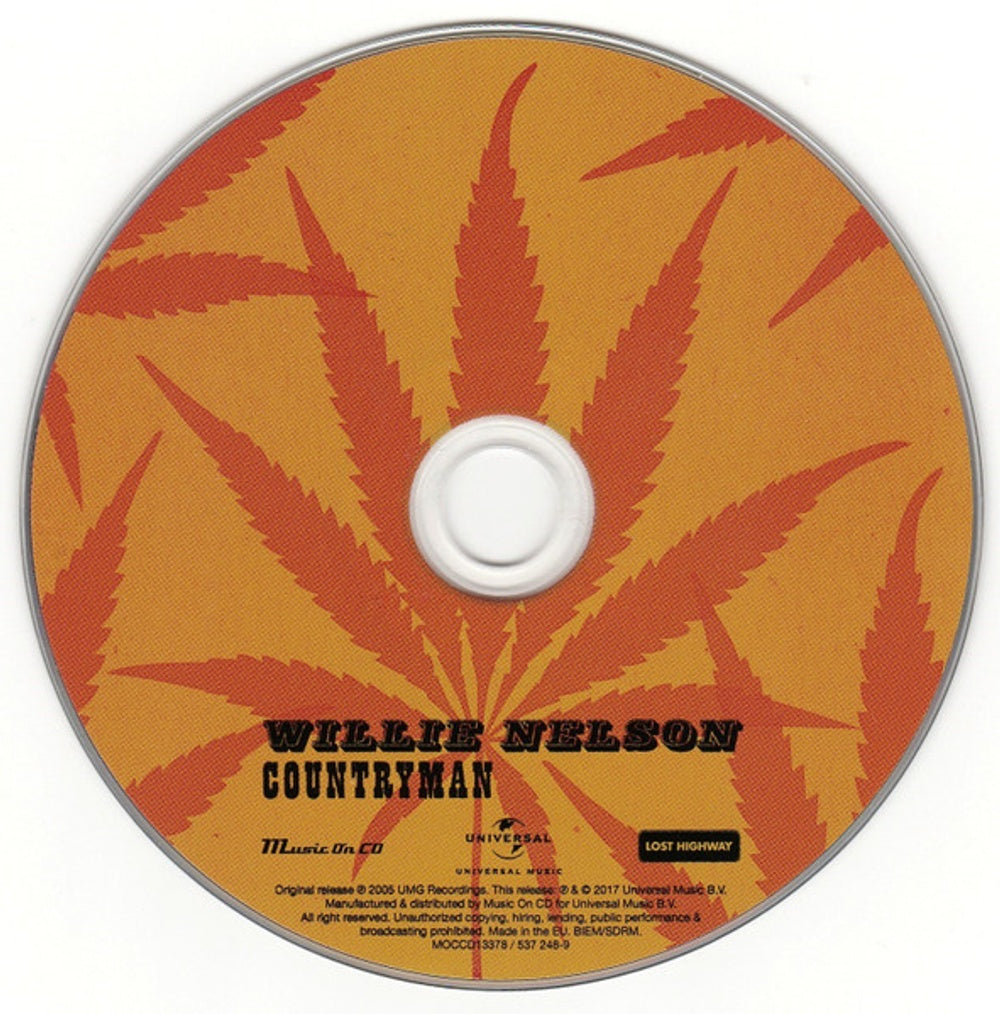 Willie Nelson – Countryman (Import CD)