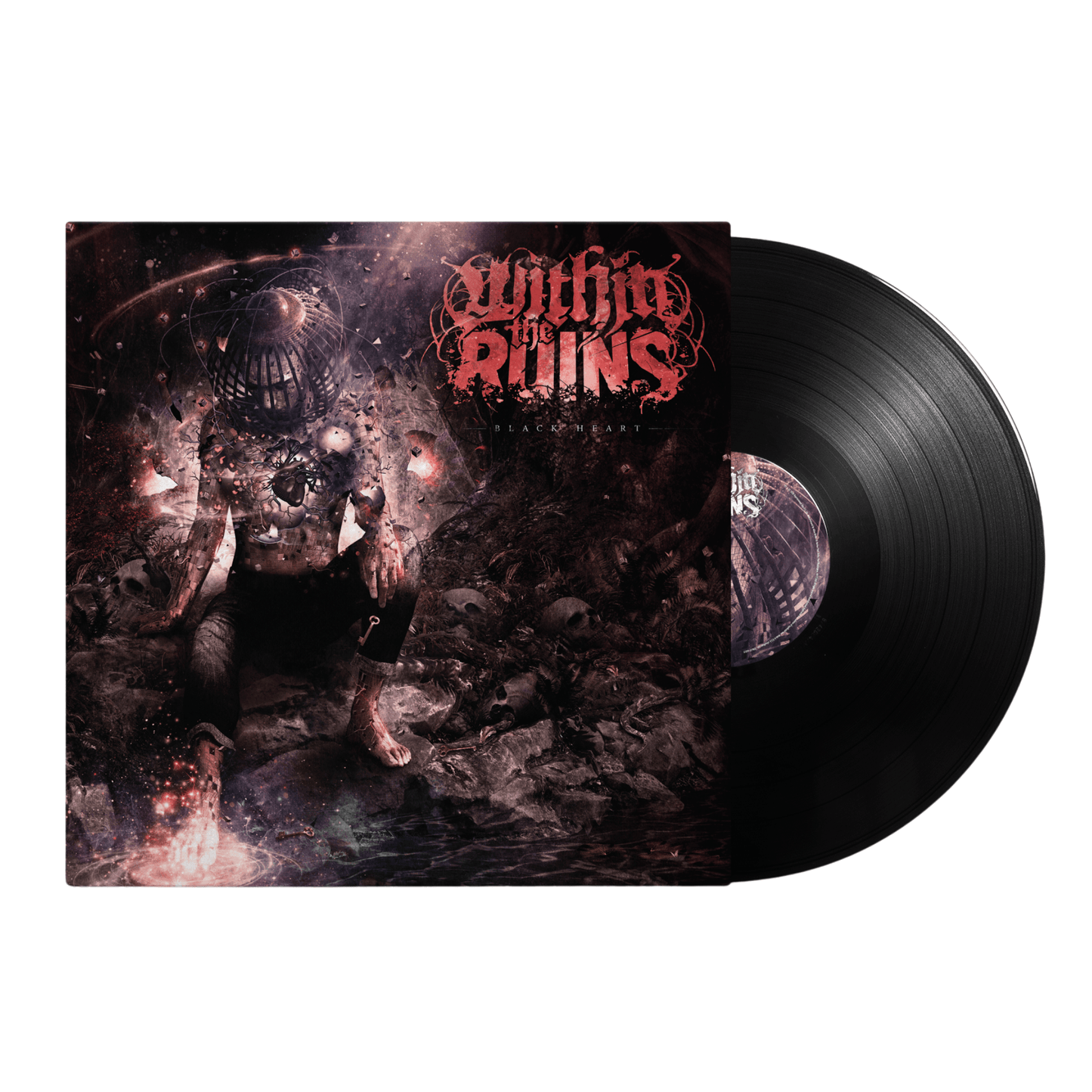 Within The Ruins – Black Heart Black Vinyl Record