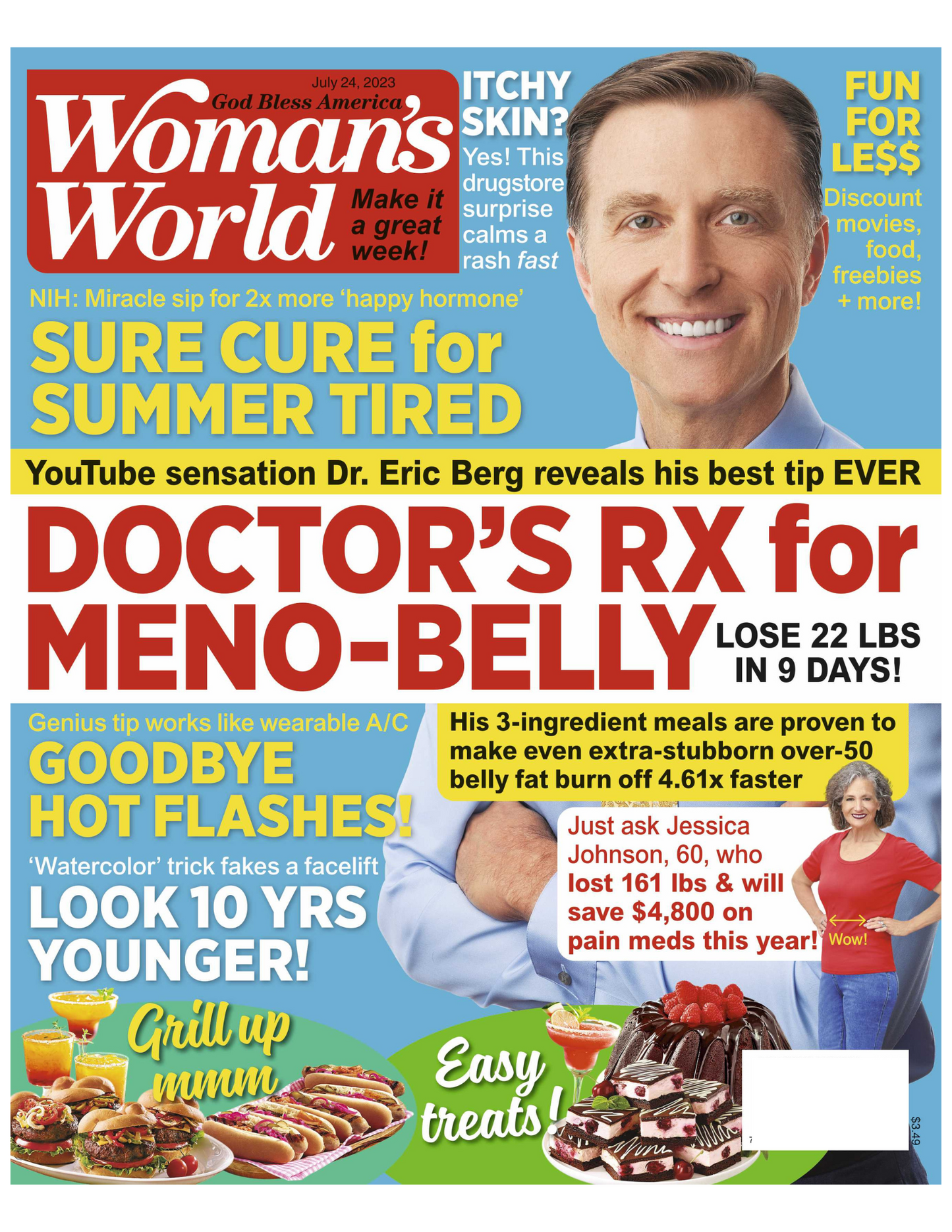 Woman's World - 07.24.23 Doctors RX for Meno Belly