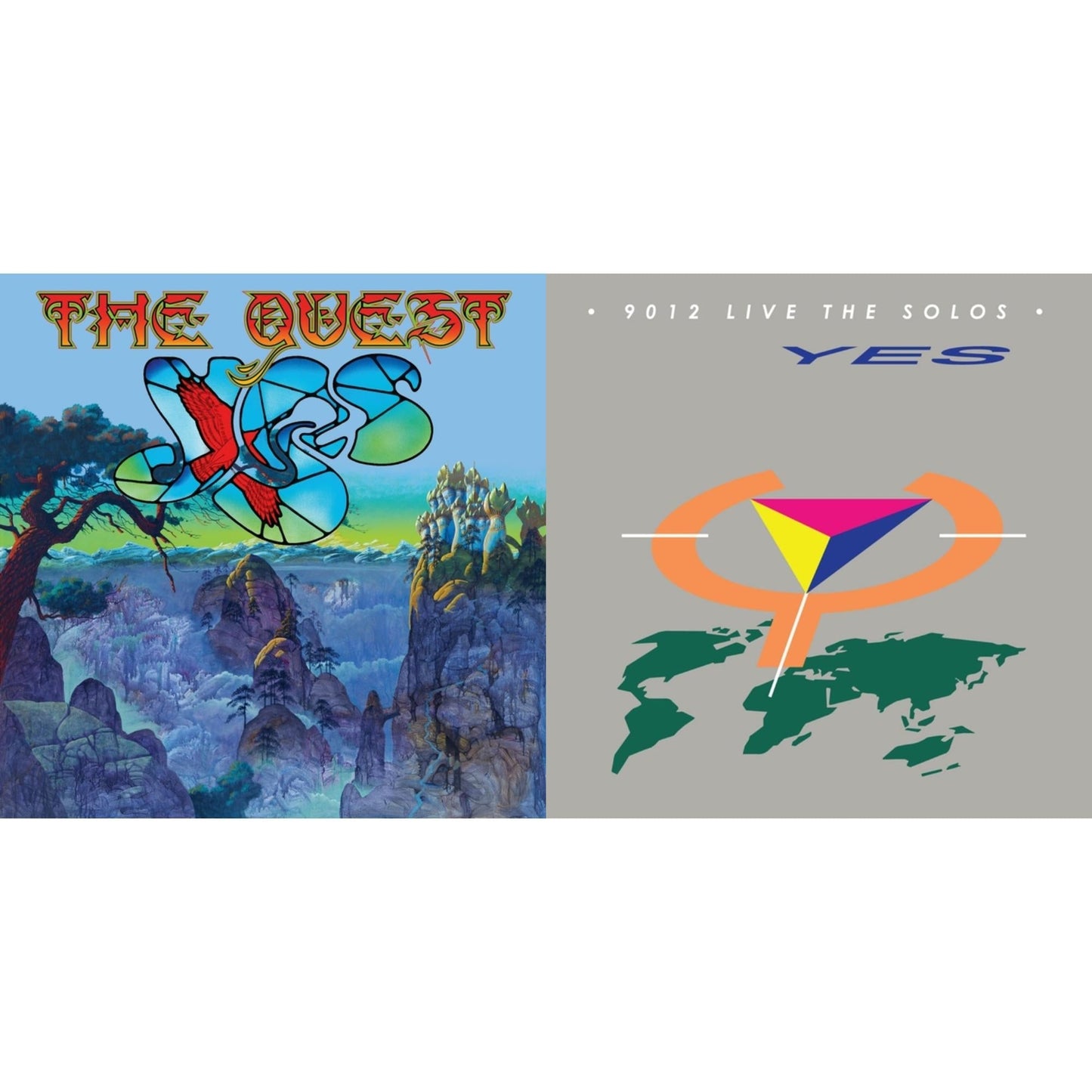 Yes - Quest (2LP/2CD/Sky Blue Vinyl) (I) & 9012Live - The Solos (180G/Limited Edition)