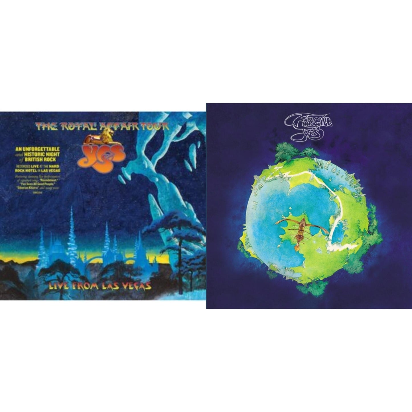 Yes - Royal Affair Tour (Live In Las Vegas) & Fragile (Super Deluxe/LP/CD/DVD)