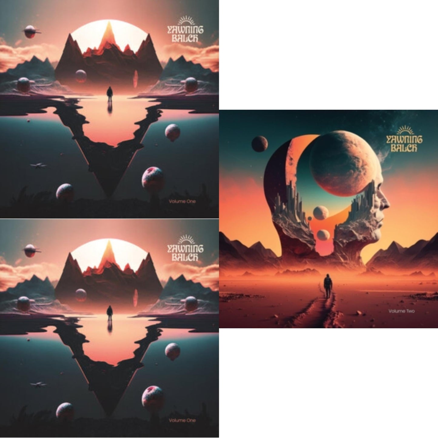 Yawning Balch - Volume One & Volume One (Sea Blue LP Vinyl) & Volume Two