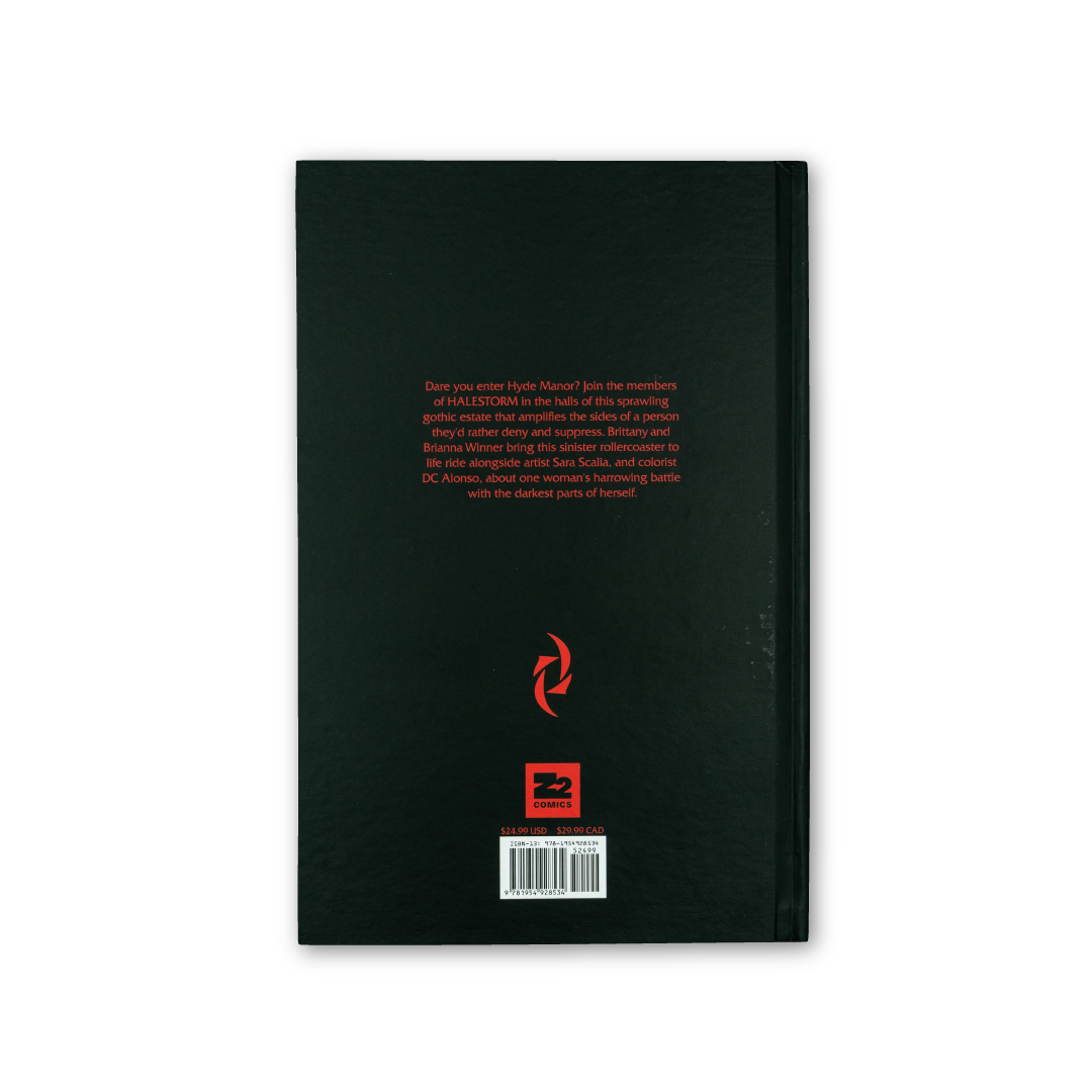 HALESTORM Hyde Manor Hardcover Book
