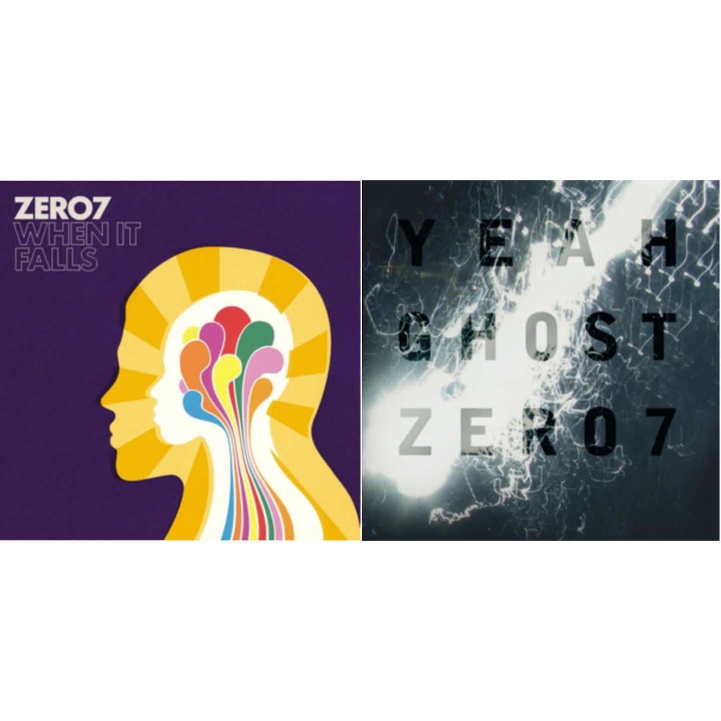 Zero 7 - When It Falls & Yeah Ghost - LP Vinyl Bundle