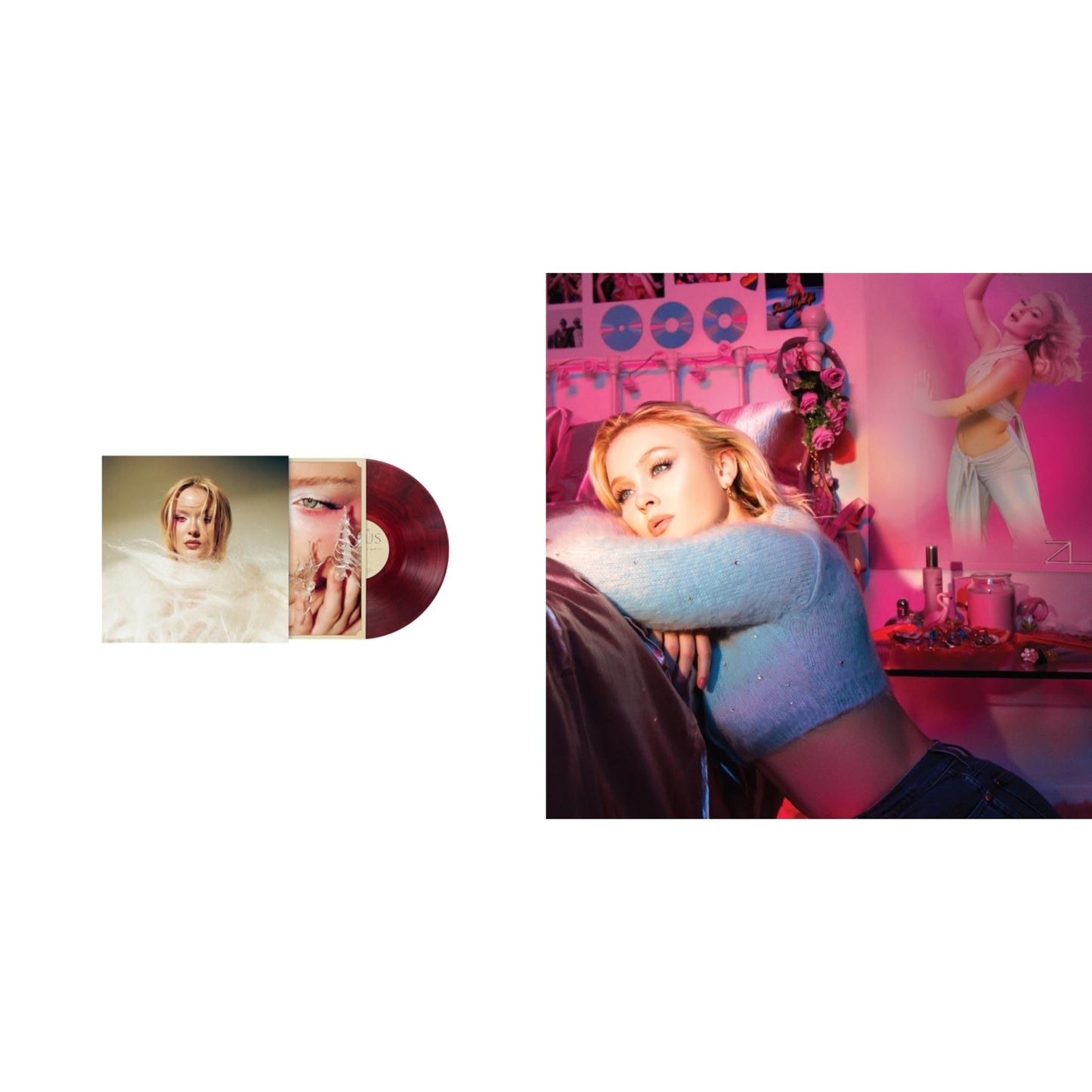 Zara Larsson - Poster Girl (150G/White LP Vinyl) & Venus (X) (Red Marbled LP Vinyl)