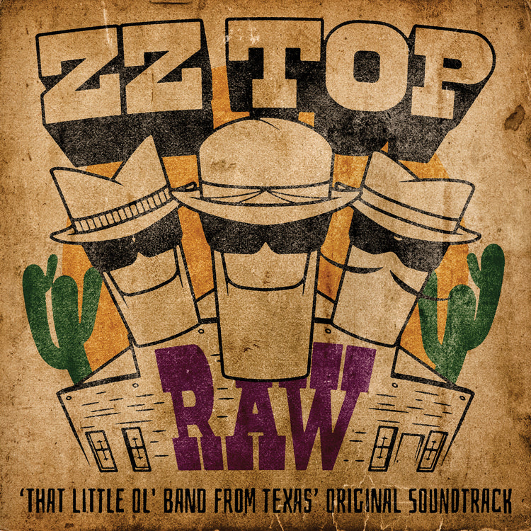 ZZ Top RAW 'That Little Ol' Band From Texas' Original Soundtrack Music CD