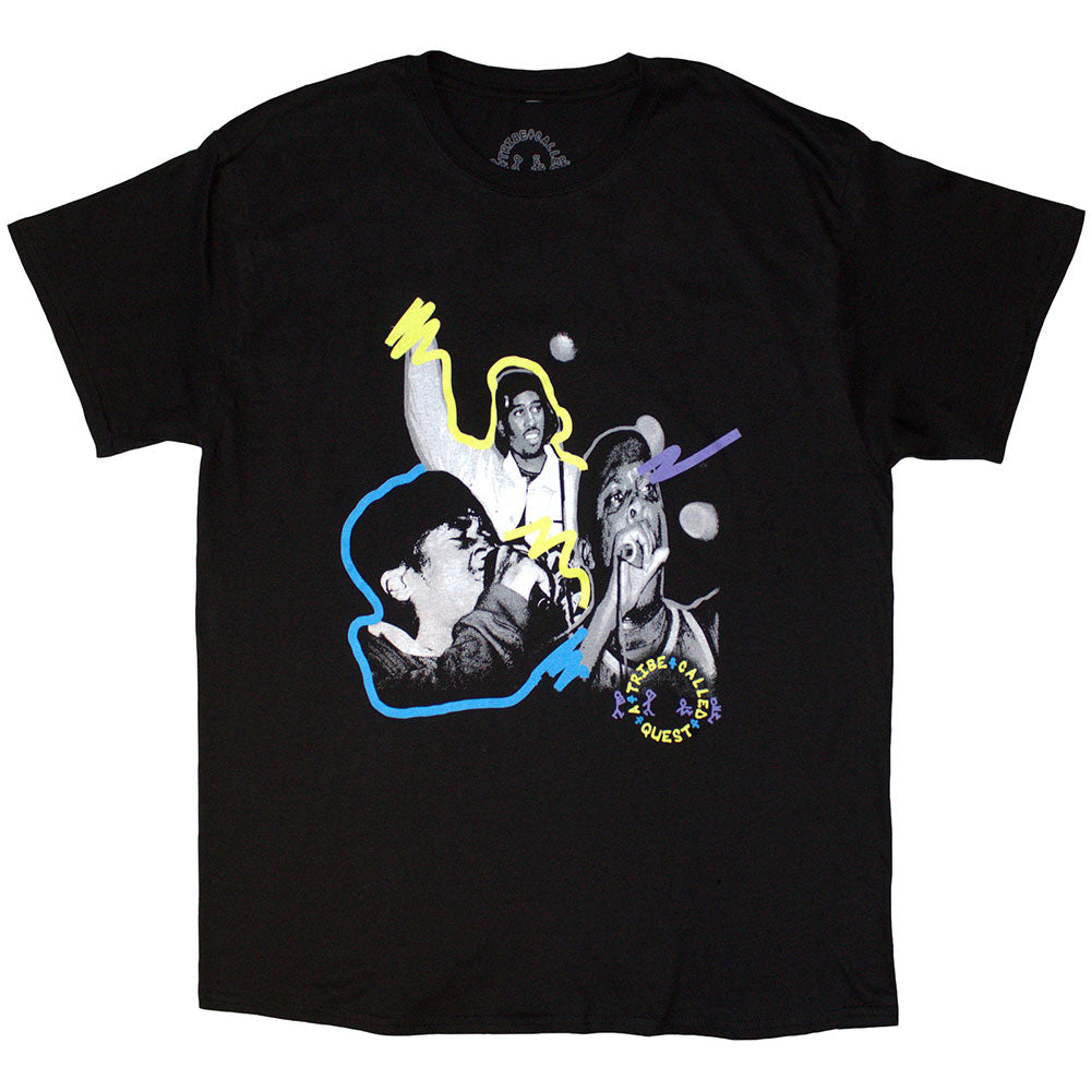 A Tribe Called Quest Paint Mens T Shirt Officially Licensed