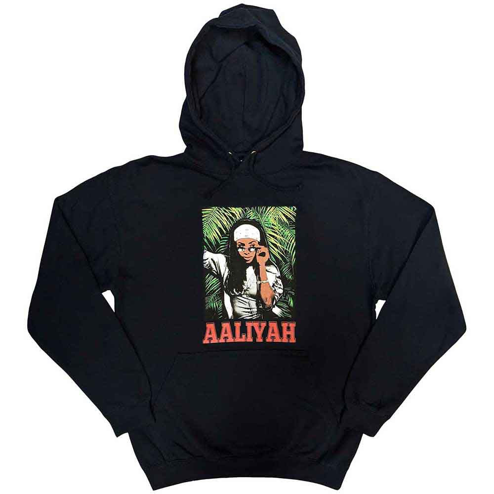 Aaliyah Foliage Hoodie Sweatshirt Officially Licensed
