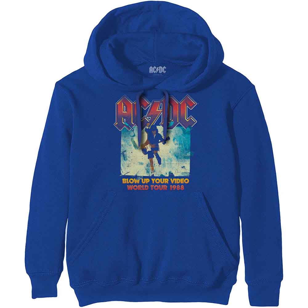 AC/DC Blow Up Your Video Hoodie Sweatshirt Officially Licensed