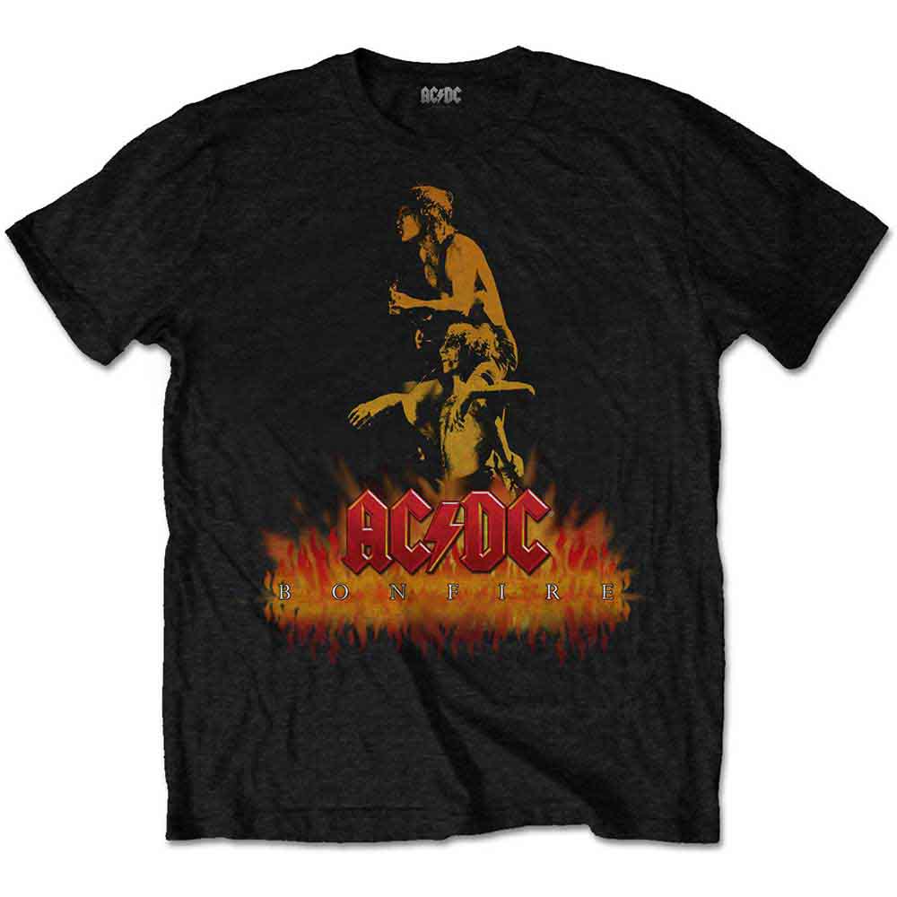 AC/DC Bonfire Mens T Shirt Officially Licensed