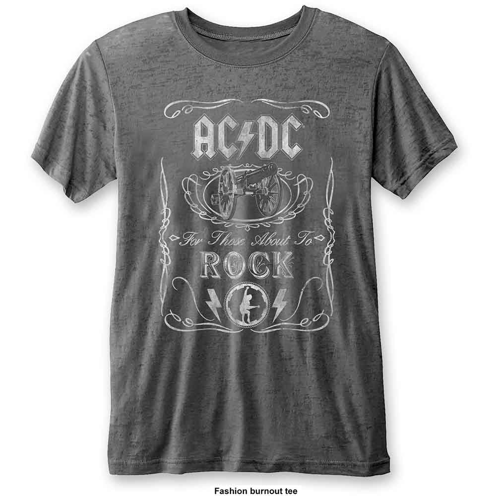 AC/DC Cannon Swig Mens T Shirt Officially Licensed