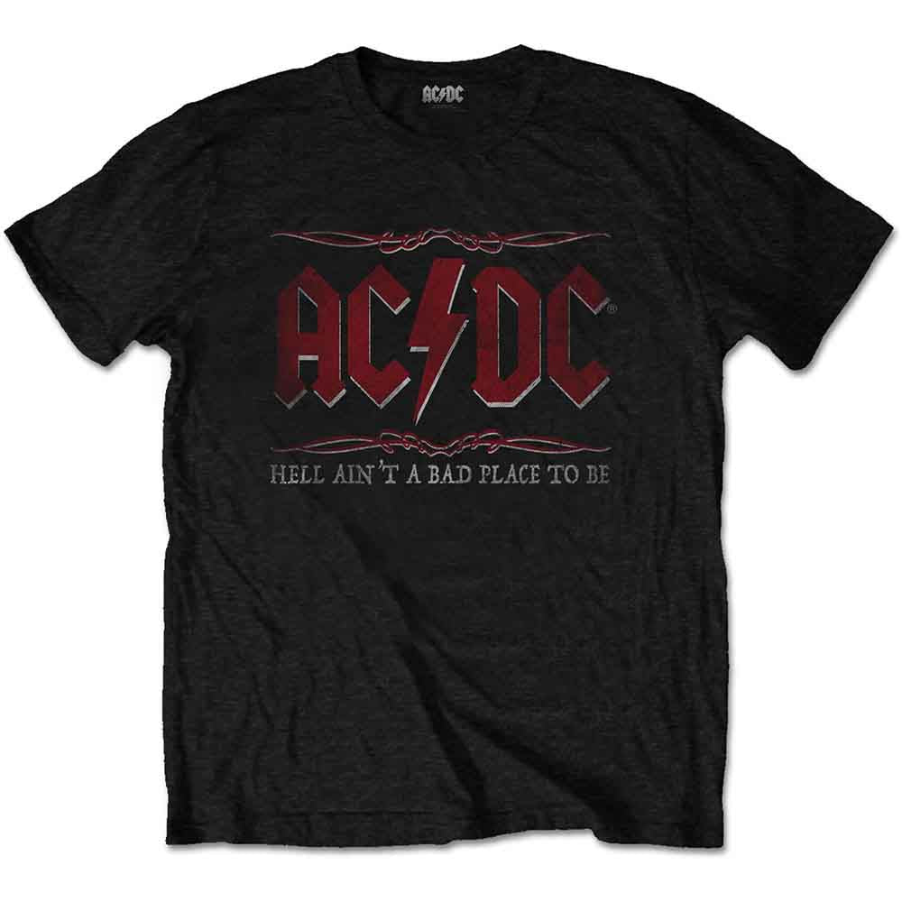 AC/DC Hell Ain't A Bad Place Mens T Shirt Officially Licensed