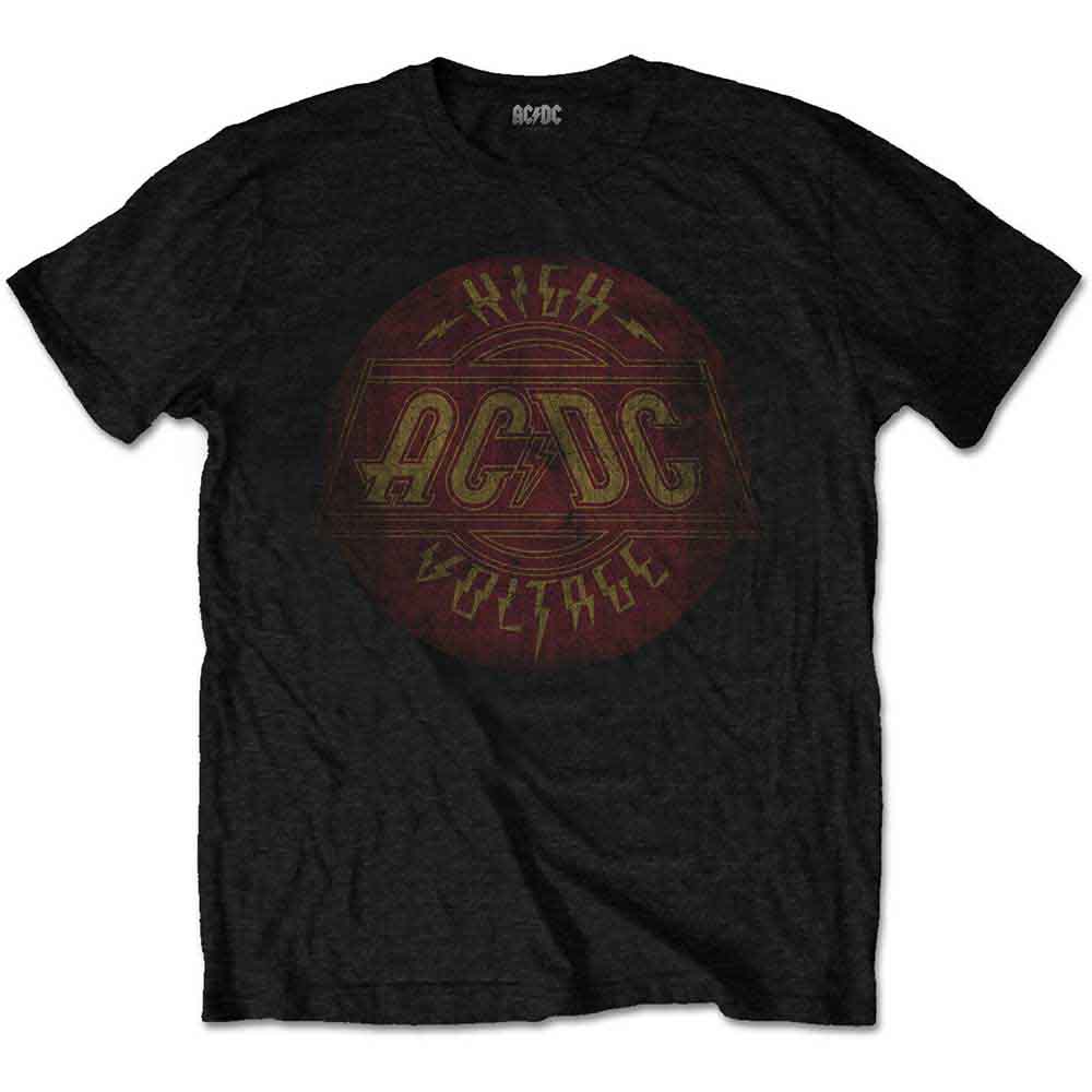 AC/DC High Voltage Vintage Mens T Shirt Officially Licensed