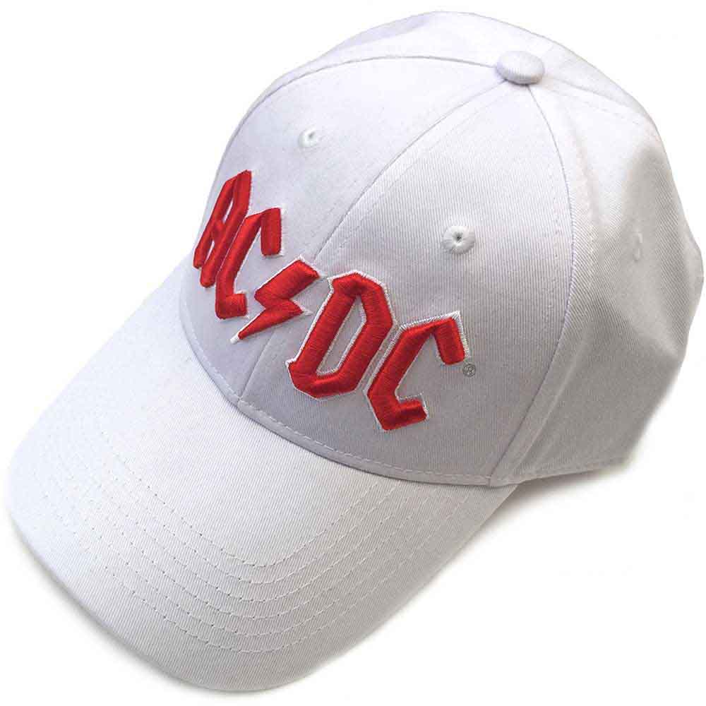AC/DC Red Logo Hat Officially Licensed