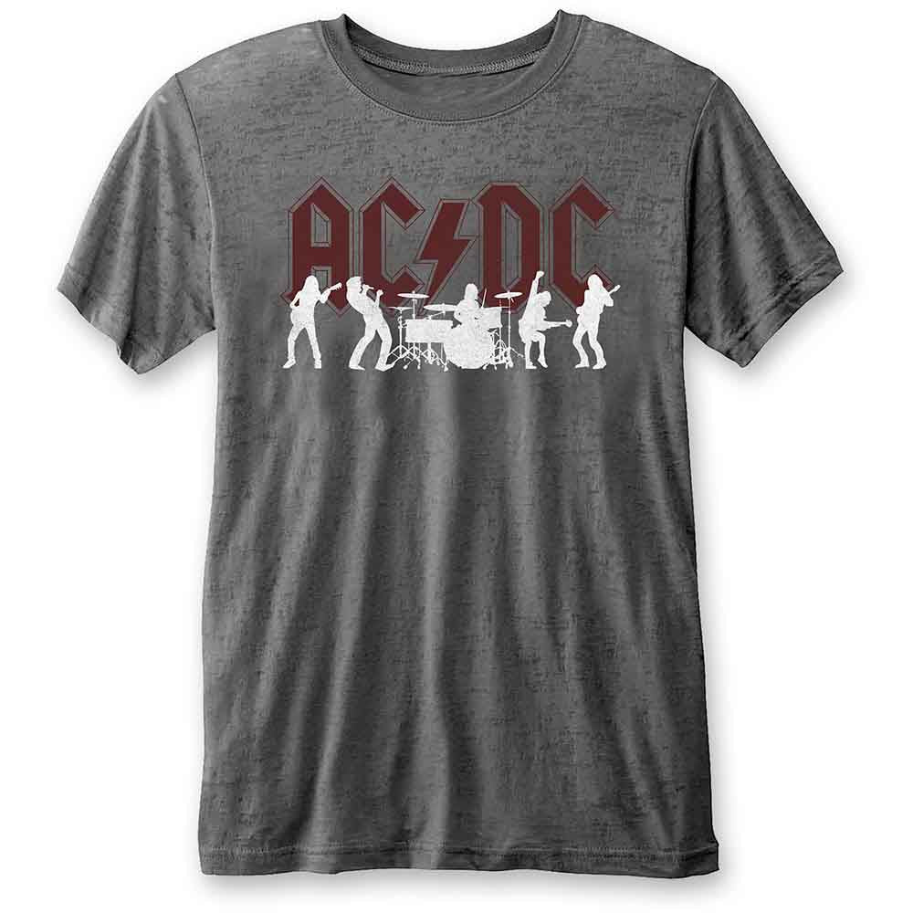 AC/DC Silhouettes Mens T Shirt Officially Licensed