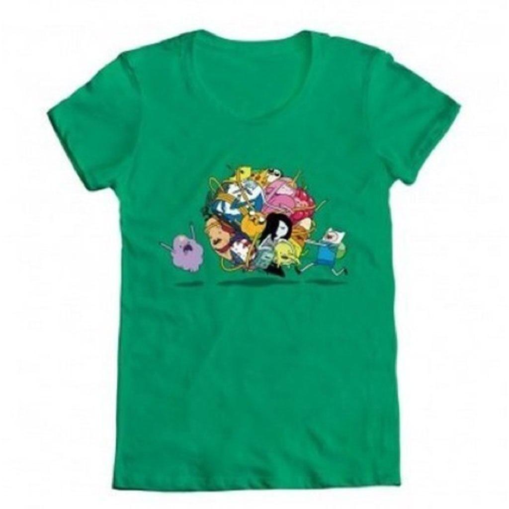 Adventure Time Group Roll Ball T-shirt