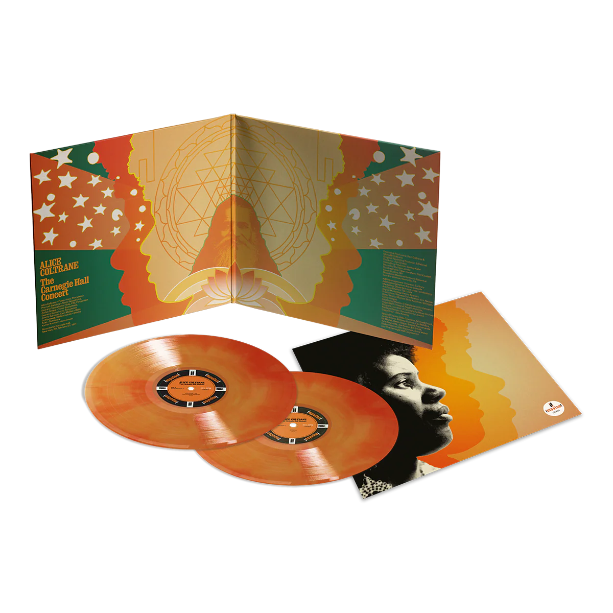 Alice Coltrane - The Carnegie Hall Concert (Limited Edition, Opaque Galaxy Orange Colored Vinyl) (2 Lp's) Vinyl Record