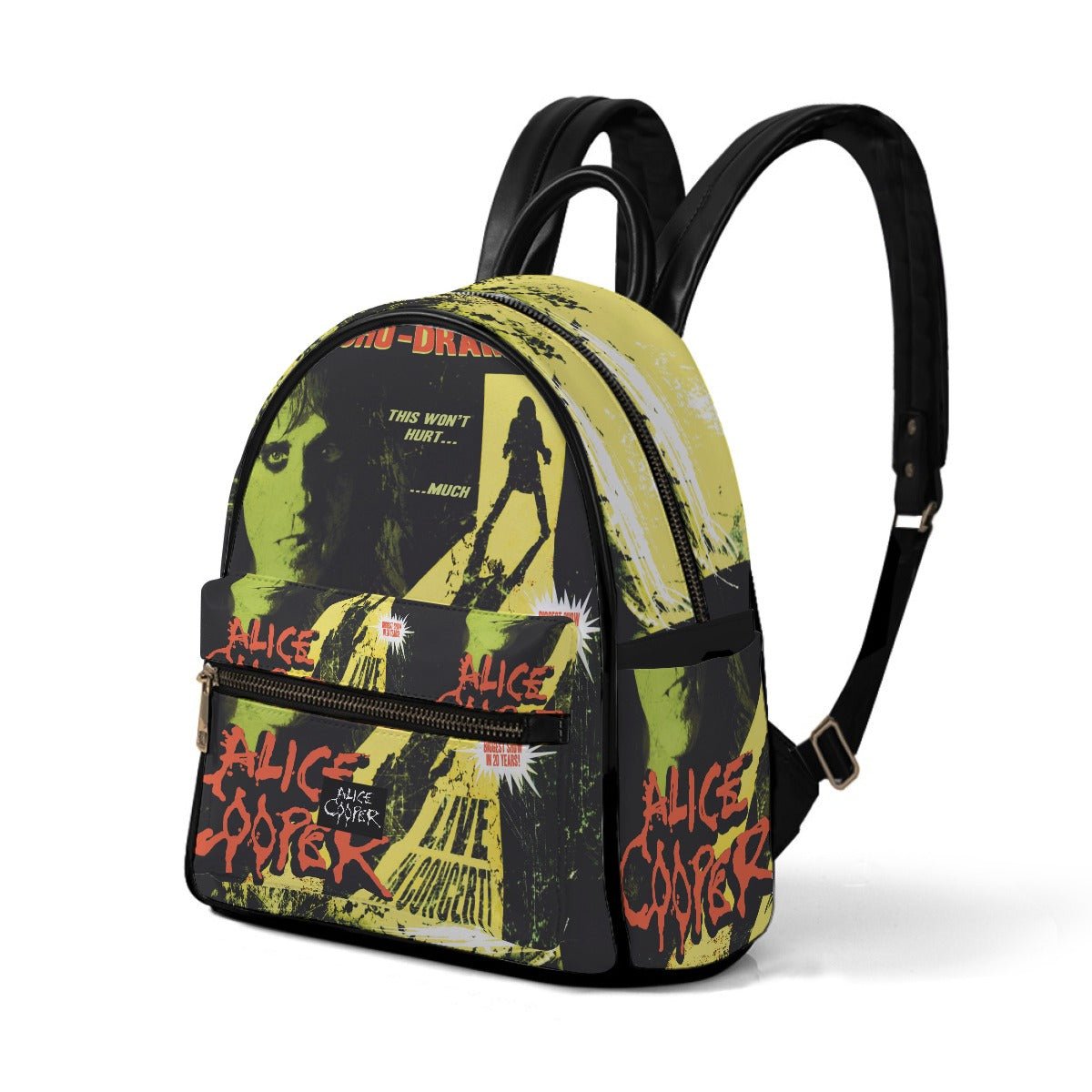 Alice Cooper Mini Backpack Vegan Leather Officially Licensed