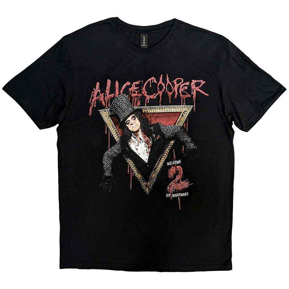 Alice Cooper Welcome to my Nightmare Mens T Shirt Officially Licensed