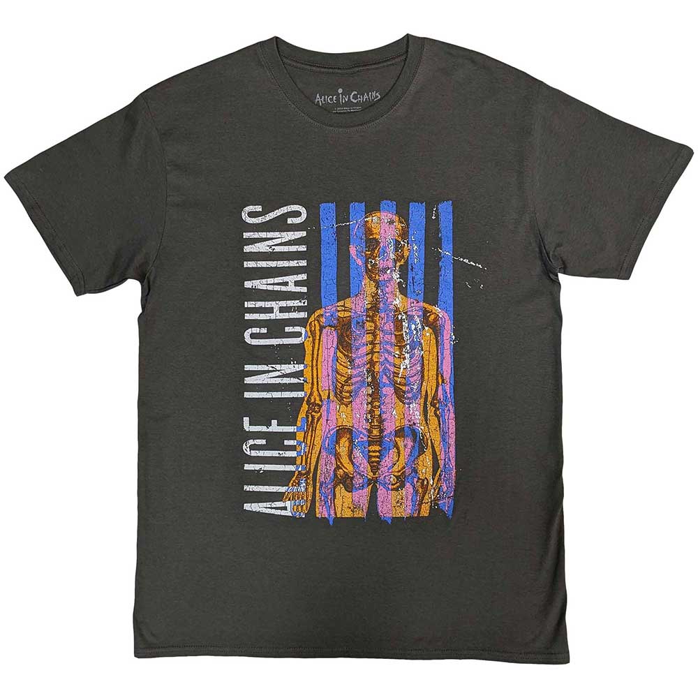 Alice In Chains Skeletal Mens T Shirt Officially Licensed