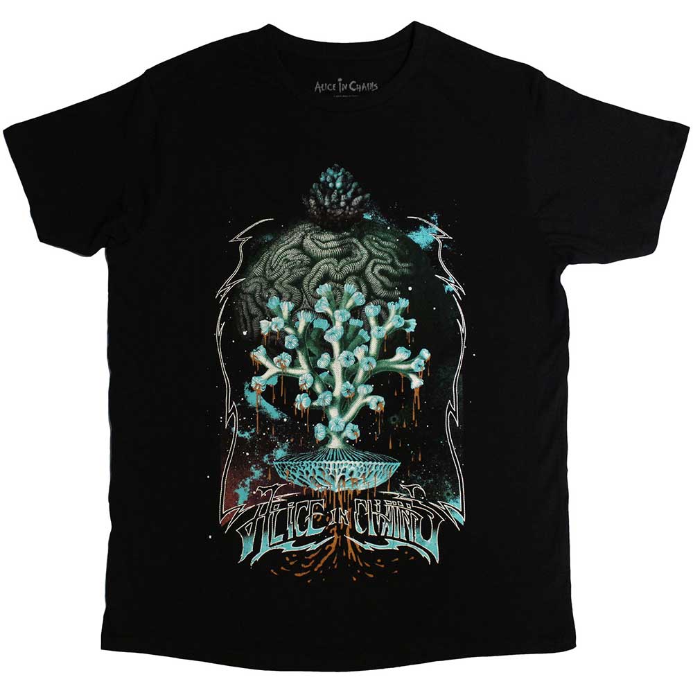 Alice In Chains Spore Planet Mens T Shirt Officially Licensed