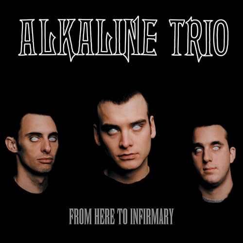 Alkaline Trio From Here to Infirmary Black & Red Splatter Vinyl Record