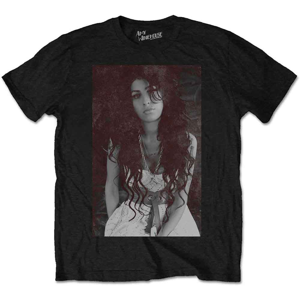 Amy Winehouse Back to Black Chalk Board Mens T Shirt Officially Licensed