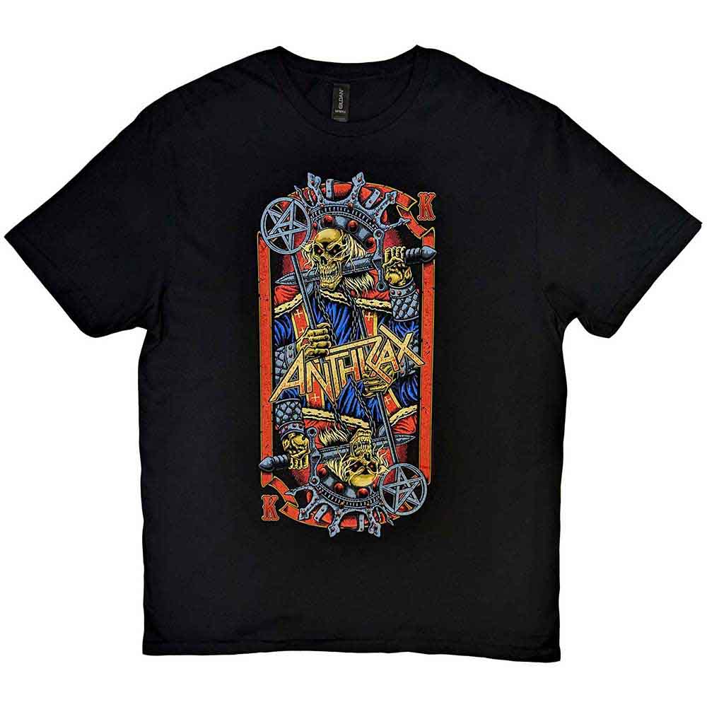 Anthrax Evil King Mens T Shirt Officially Licensed