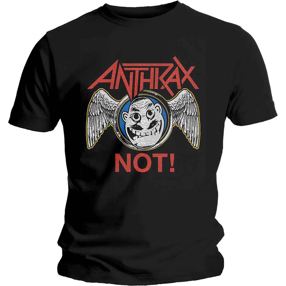 Anthrax Not Wings Mens T Shirt Officially Licensed