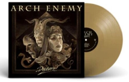 Arch Enemy - Deceivers (Indie Exclusive, Limited Edition, Clear Vinyl, Tan) Vinyl Record