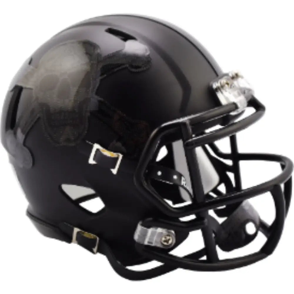 Army Black Knights NCAA Mini Speed Football Helmet Skull and Crossbone – Rock Band Merch