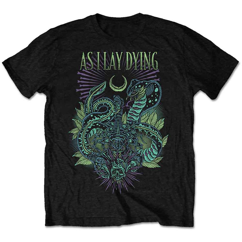 AS I LAY DYING Cobra Mens T Shirt Officially Licensed
