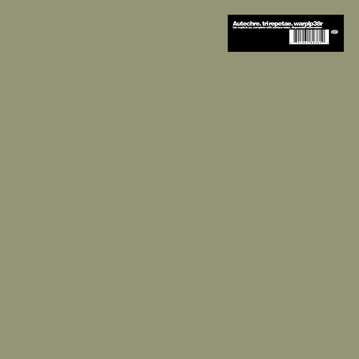 Autechre - Tri Repetae Vinyl Record
